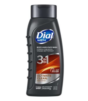 Dial Men Body+Hair+Face Wash 3in1 16oz