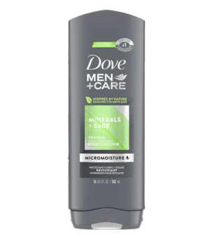 Dove Men+Care Body and Face Wash 18oz Mineral+Sage