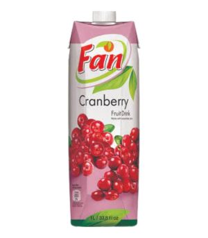 Fan Cranberry Fruit Drink 1L