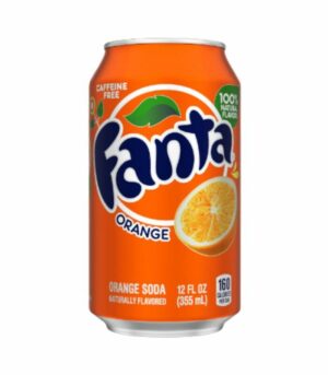Fanta Orange Caffeine Free 12oz Can