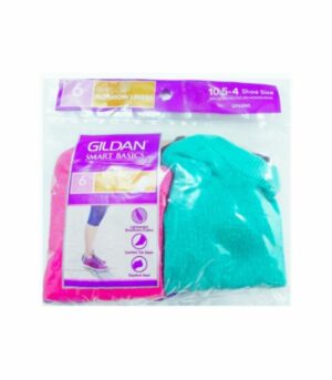 Girls Socks No Show Liners 6pk 10-4