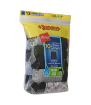 Hanes Boys' 7 + 3 Bonus Pack Boxer Briefs