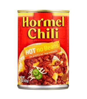 Hormel Chili Hot No Beans 15oz