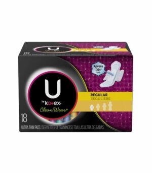 Kotex Cleanwear Regular 18ct