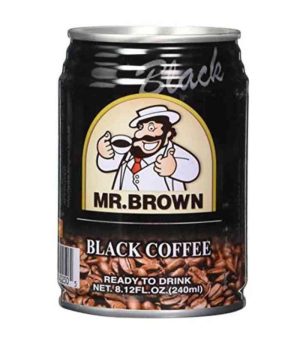 Mr. Brown Black Coffee Ready To Drink 240ml