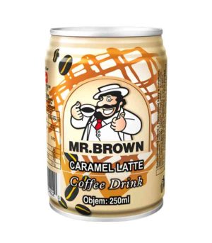 Mr. Brown Caramel Latte Iced Coffee Ready To Drink 240ml