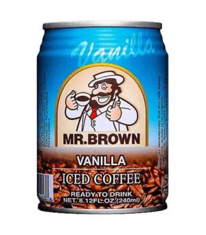 Mr. Brown Vanilla Iced Coffee Ready To Drink 240ml