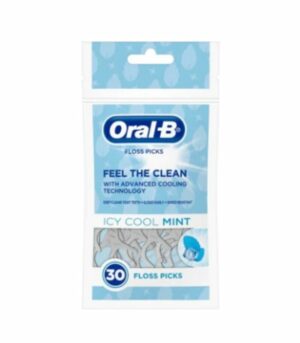 Oral-B Floss Picks Icy Cool Mint 30ct