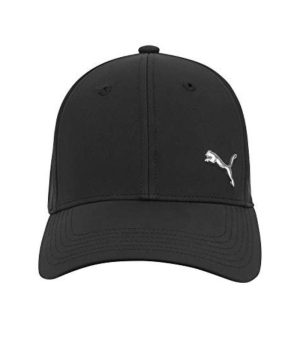 PUMA Men's Evercat Alloy Stretch Fit Cap Hat, Black (1)