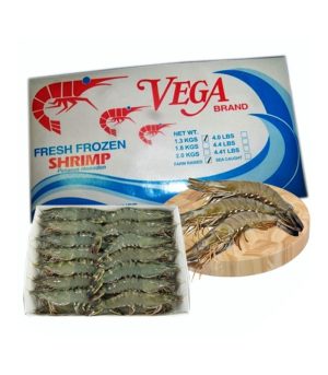 Vega Brand White Frozen Shrimp