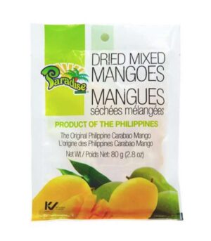 Paradise Dried Mangoes 2.8oz (80g) Product of the Philippines