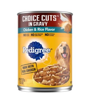 Pedigree Chicken & Rice Flavor Choice Cuts in Gravy 13.2oz