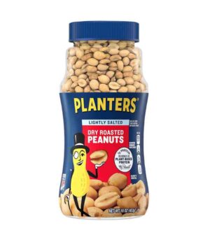 Planters Lightly Salted Dry Roasted Peanuts