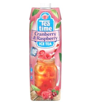 Tea Time Cranberry & Raspberry Ice Tea 1L