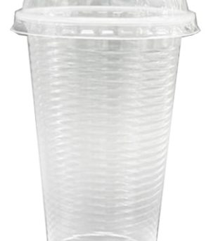plastic cup with lid