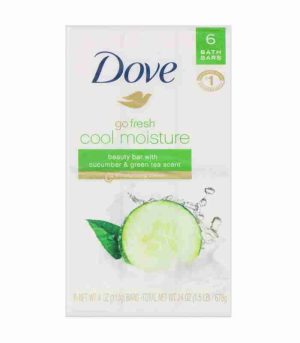 Dove Cool Moisture Cucumber & Green Tea Scent 6ct