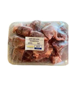 Pork Butt Cube 1.25lb