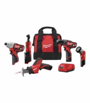 Milwakee Special Kit M12 5 tool combo kit
